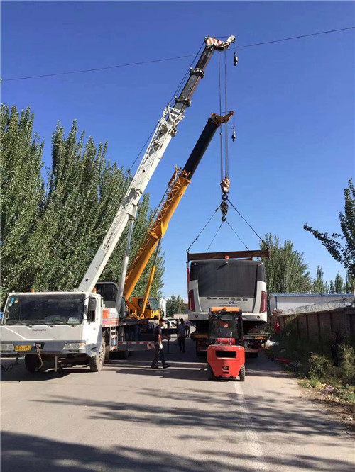 广汉市港口集装箱搬运案例